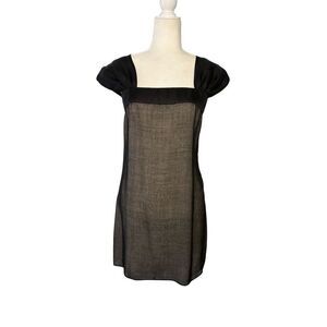 NWT Thread Social wool/silk layered cocktail dress - 4